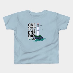 One Breath at a Time Kids T-Shirt